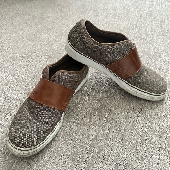 Men’s Puma Shoe Slip-On Size 9 Brown/White - Picture 5 of 9